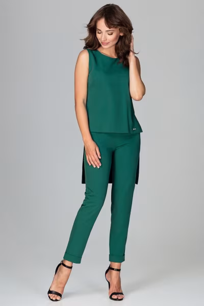 Spodnie Komplet Model K484 Green - Lenitif — zdjęcie 1
