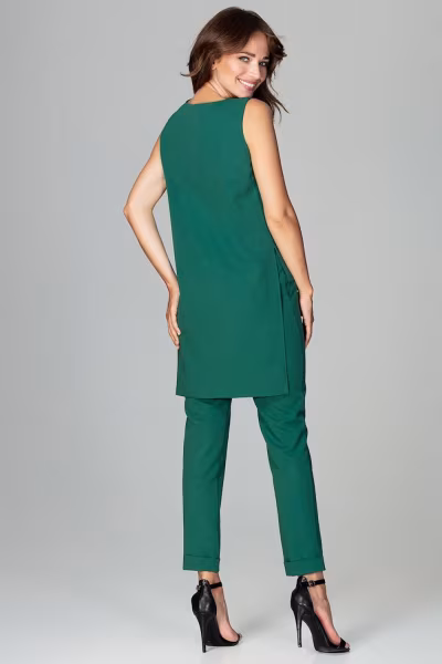 Spodnie Komplet Model K484 Green - Lenitif — zdjęcie 3