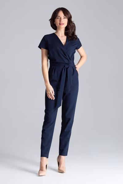 Kombinezon Damski Model L027 Navy - Lenitif — zdjęcie 1