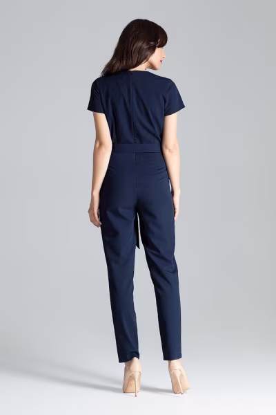 Kombinezon Damski Model L027 Navy - Lenitif — zdjęcie 3