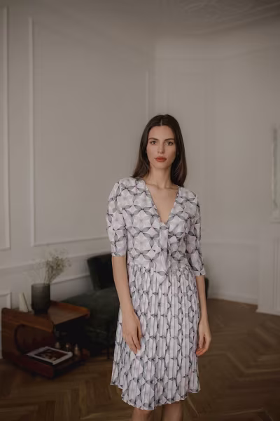Sukienka Model L076 Wzór 113 - Lenitif — zdjęcie 1