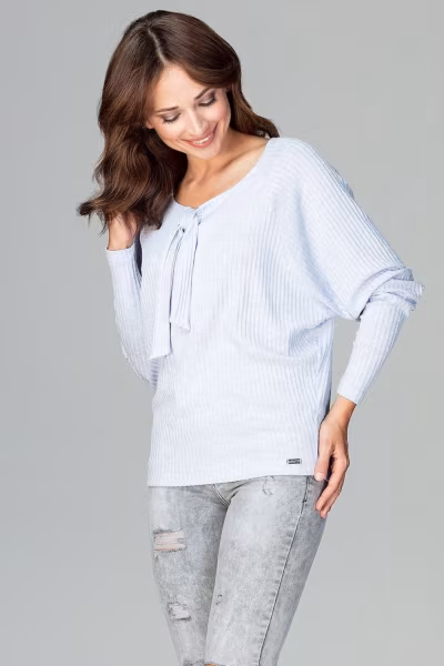Bluzka Model K468 Sky Blue - Lenitif — zdjęcie 2