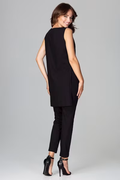 Spodnie Komplet Model K484 Black - Lenitif — zdjęcie 3