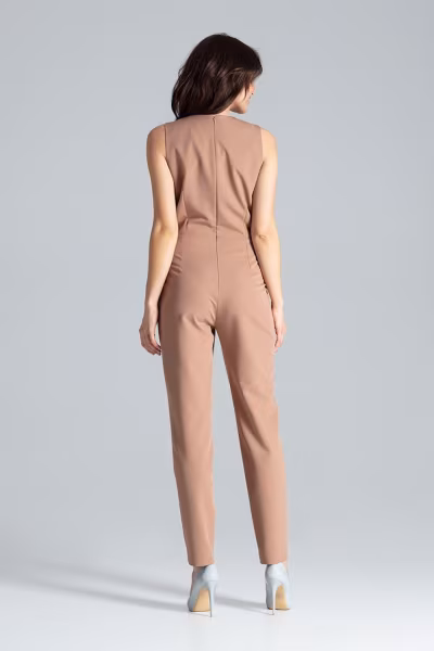 Kombinezon Damski Model L040 Brown - Lenitif — zdjęcie 3
