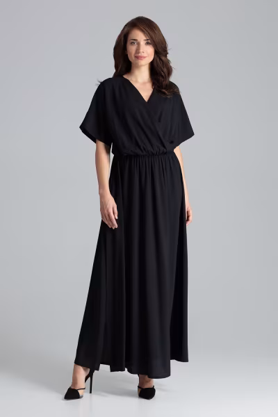 Sukienka Model L055 Black - Lenitif — zdjęcie 1