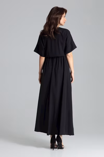 Sukienka Model L055 Black - Lenitif — zdjęcie 2