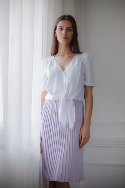 Bluzka Model L081 White - Lenitif — zdjęcie 1
