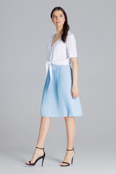 Bluzka Model L081 White - Lenitif — zdjęcie 3