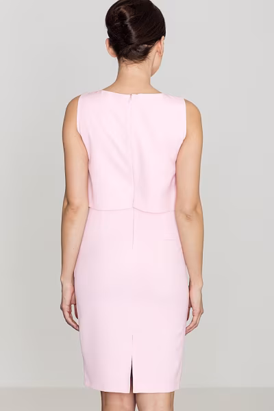 Sukienka Model K388 Pink - Lenitif — zdjęcie 2