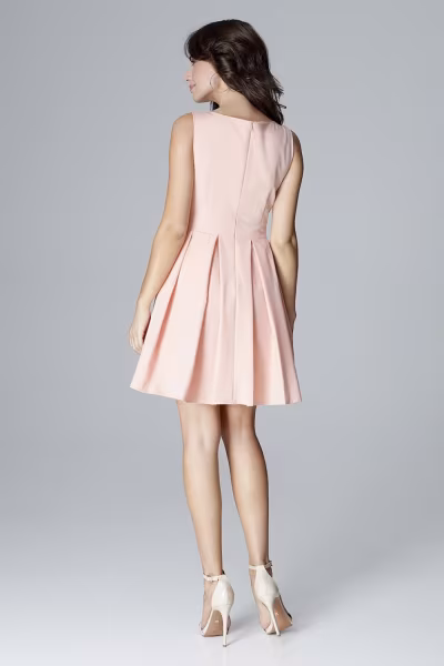 Sukienka Model L006 Pink - Lenitif — zdjęcie 3