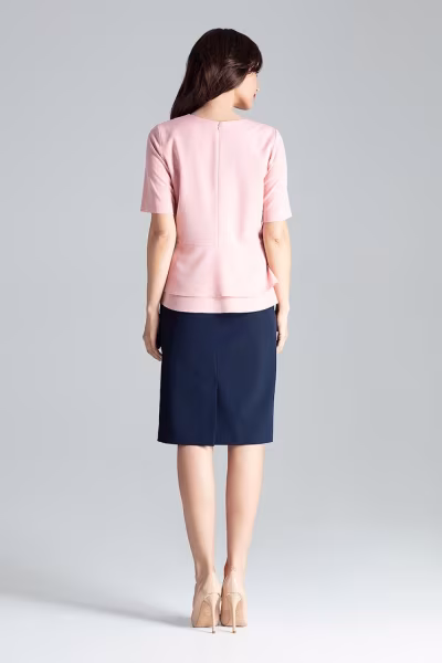 Bluzka Model L026 Pink - Lenitif — zdjęcie 3