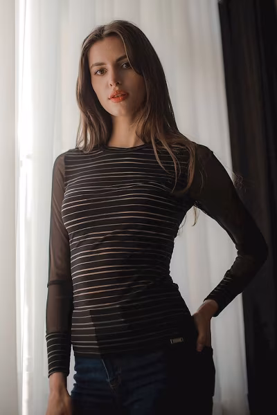 Bluzka Model L085 Wzór 116 - Lenitif — zdjęcie 3
