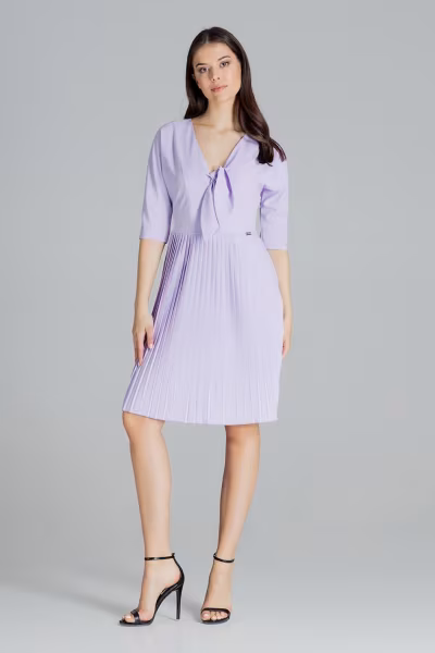 Sukienka Model L076 Violet - Lenitif — zdjęcie 2