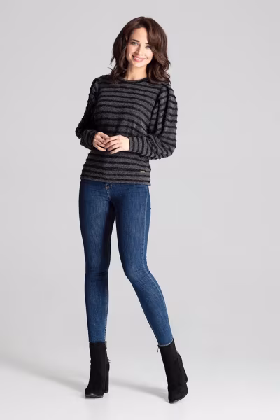 Bluzka Model L069 Black - Lenitif — zdjęcie 2