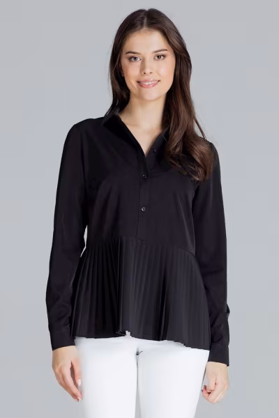 Bluzka Model L089 Black - Lenitif — zdjęcie 2