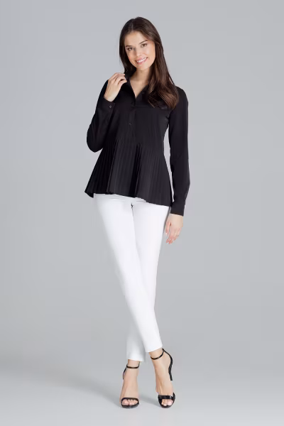 Bluzka Model L089 Black - Lenitif — zdjęcie 3