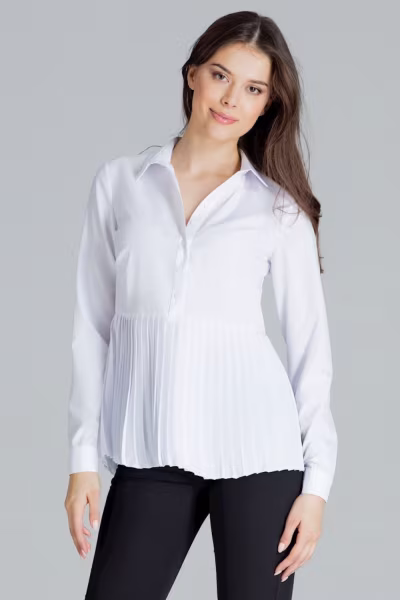 Bluzka Model L089 White - Lenitif — zdjęcie 1
