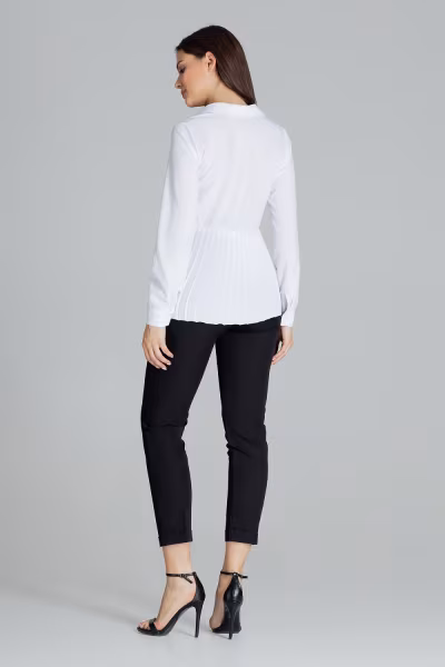 Bluzka Model L089 White - Lenitif — zdjęcie 3