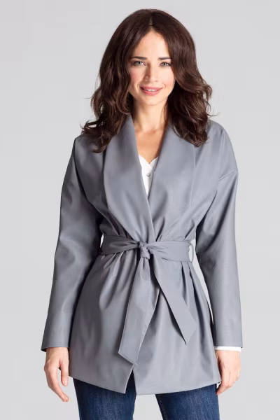Żakiet Model L074 Grey - Lenitif — zdjęcie 1