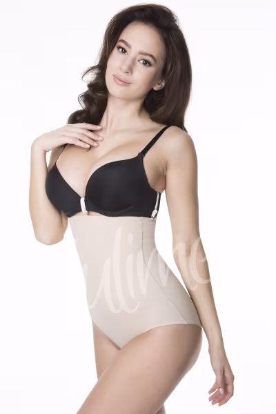 Figi Wysokie Model 251 Natural - Julimex Shapewear — zdjęcie 1