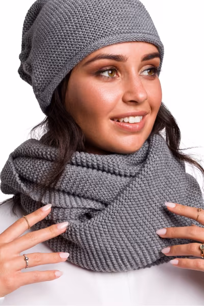 Komin Model BK042 Grey - BE Knit — zdjęcie 1