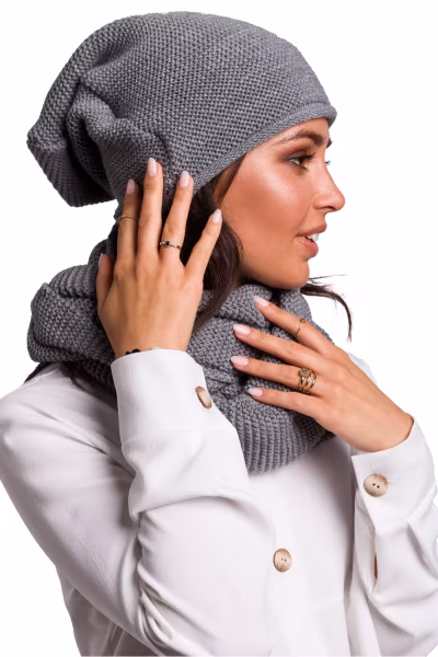 Komin Model BK042 Grey - BE Knit — zdjęcie 2