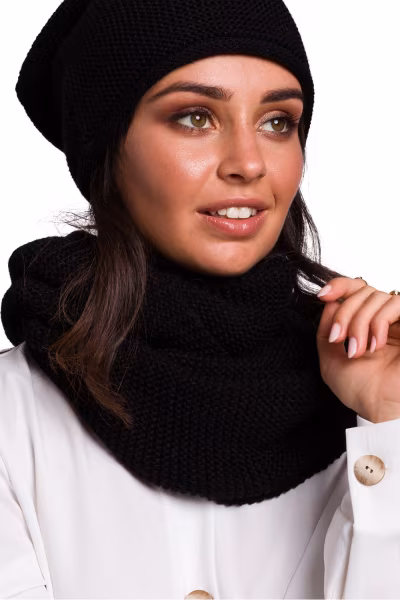 Komin Model BK042 Black - BE Knit — zdjęcie 1
