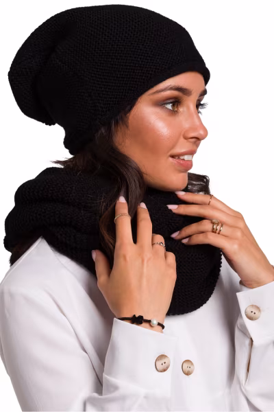 Komin Model BK042 Black - BE Knit — zdjęcie 2