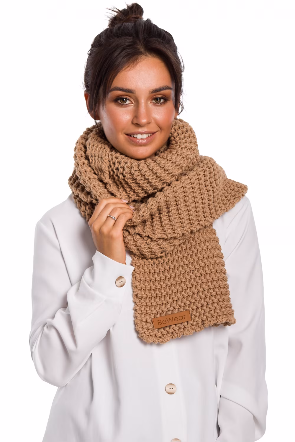 Szalik Model BK041 Carmel - BE Knit