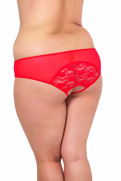 Figi Model 2466 Plus Size Red - SoftLine Collection — zdjęcie 2