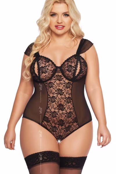 Body Model Dora Black - SoftLine Collection — zdjęcie 1