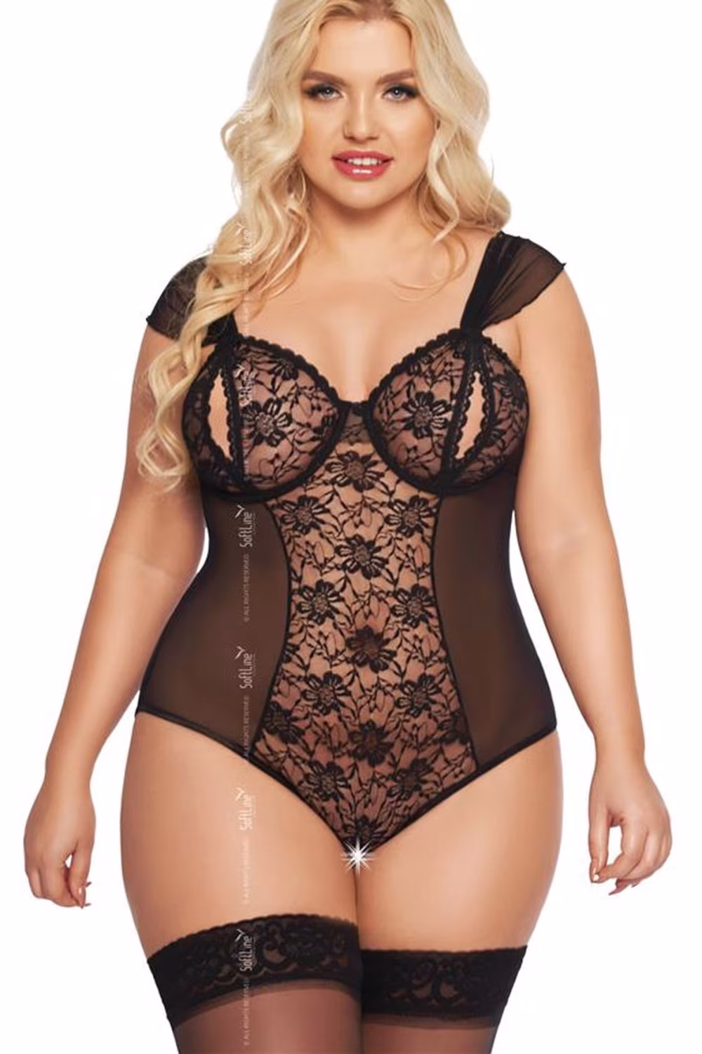 Body Model Dora Black - SoftLine Collection