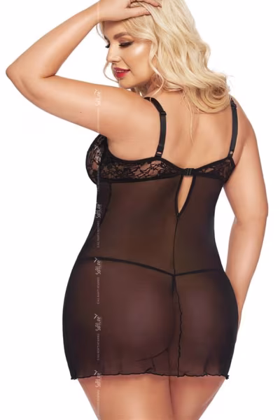 Komplet Model Cornelia Black - SoftLine Collection — zdjęcie 2