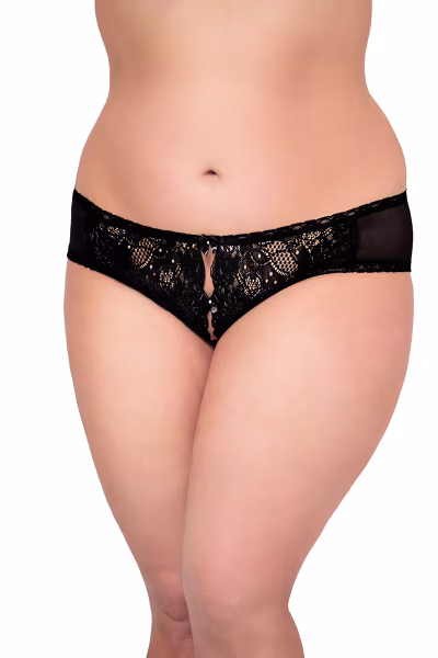 Figi Model 2469 Plus Size Black - SoftLine Collection — zdjęcie 1