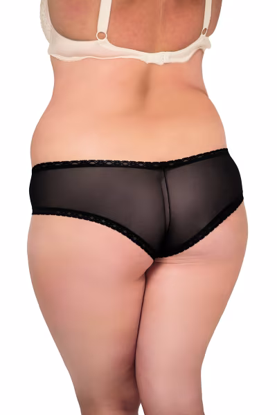 Figi Model 2469 Plus Size Black - SoftLine Collection — zdjęcie 2