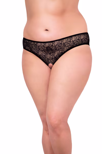 Figi Model 2467 Plus Size Black - SoftLine Collection — zdjęcie 1