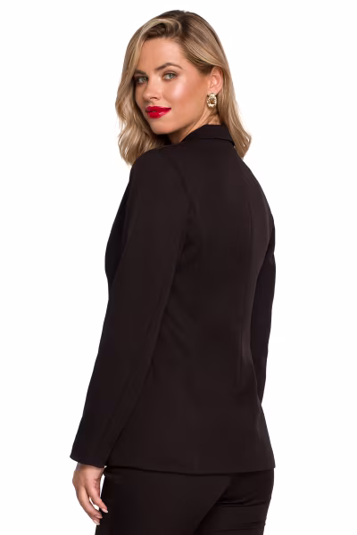 Żakiet Model K141 Black - Makover — zdjęcie 3