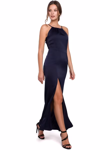 Sukienka Model K042 Navy - Makover — zdjęcie 1