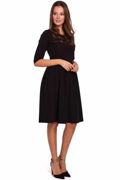 Sukienka Model K010 Black - Makover — zdjęcie 1