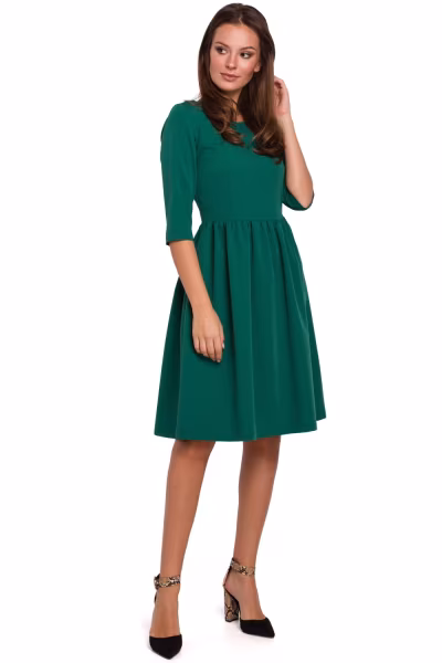 Sukienka Model K010 Green - Makover — zdjęcie 1