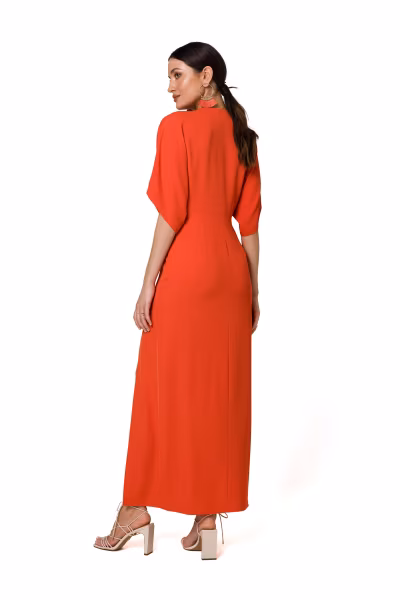 Sukienka Model K163 Coral - Makover — zdjęcie 2