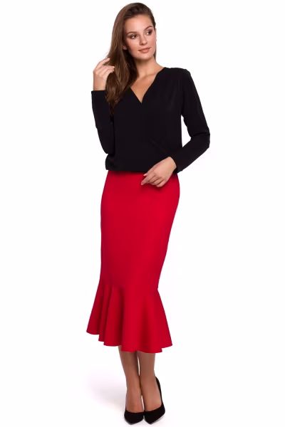 Bluzka Model K037 Black - Makover — zdjęcie 2