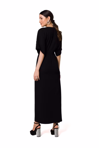 Sukienka Model K163 Black - Makover — zdjęcie 2