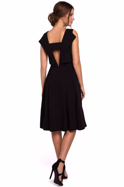 Sukienka Model K005 Black - Makover — zdjęcie 2