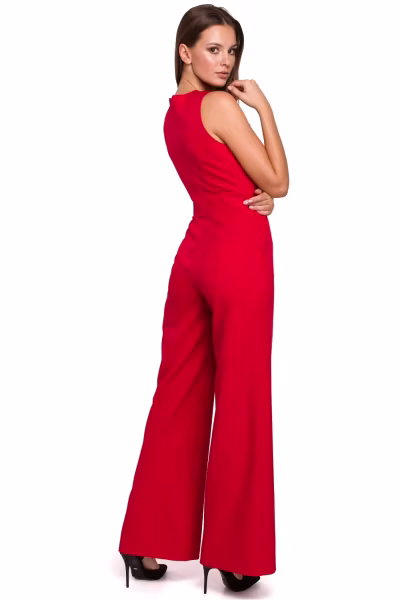 Kombinezon Damski Model K029 Red - Makover — zdjęcie 2