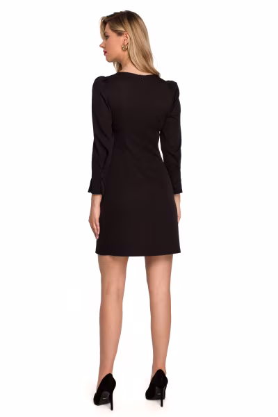 Sukienka Model K148 Black - Makover — zdjęcie 2