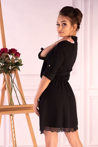 Sukienka Model Jentyna Black - Merribel — zdjęcie 3