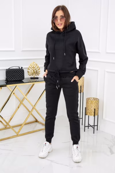 Spodnie Dres Damski Model Copacabana WJ8788 Black - Vittoria Ventini — zdjęcie 1