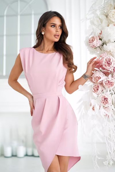 Sukienka Model 308.1-20 Dirty Pink - Bicotone — zdjęcie 1