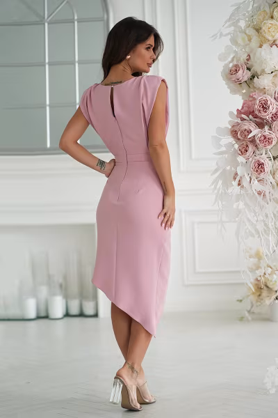 Sukienka Model 308.1-20 Dirty Pink - Bicotone — zdjęcie 3